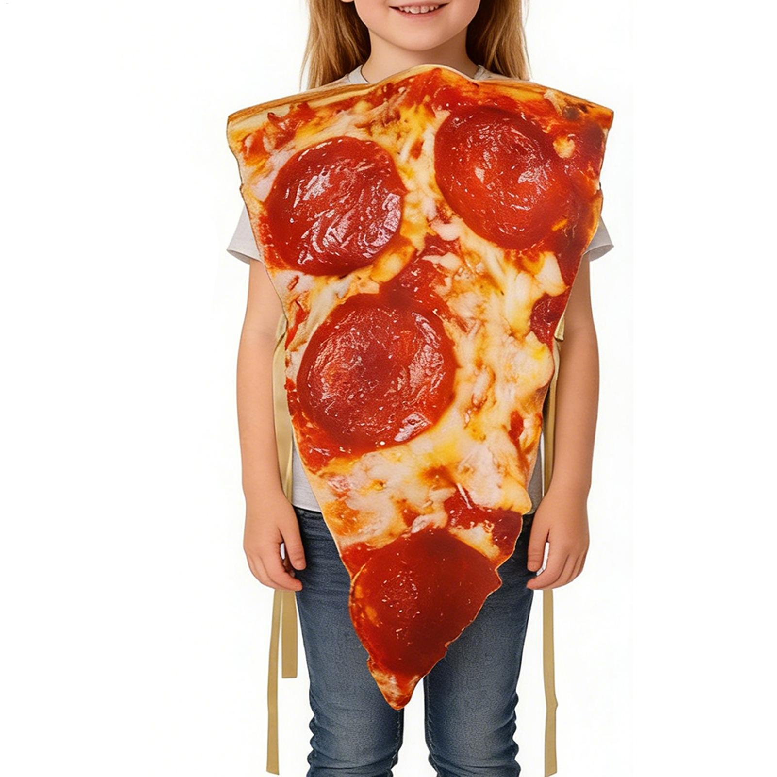 Anime Cosplay Couple - Pizza Halloween-kostuum Realistisch voedsel Cosplay-outfit Pizzakostuum