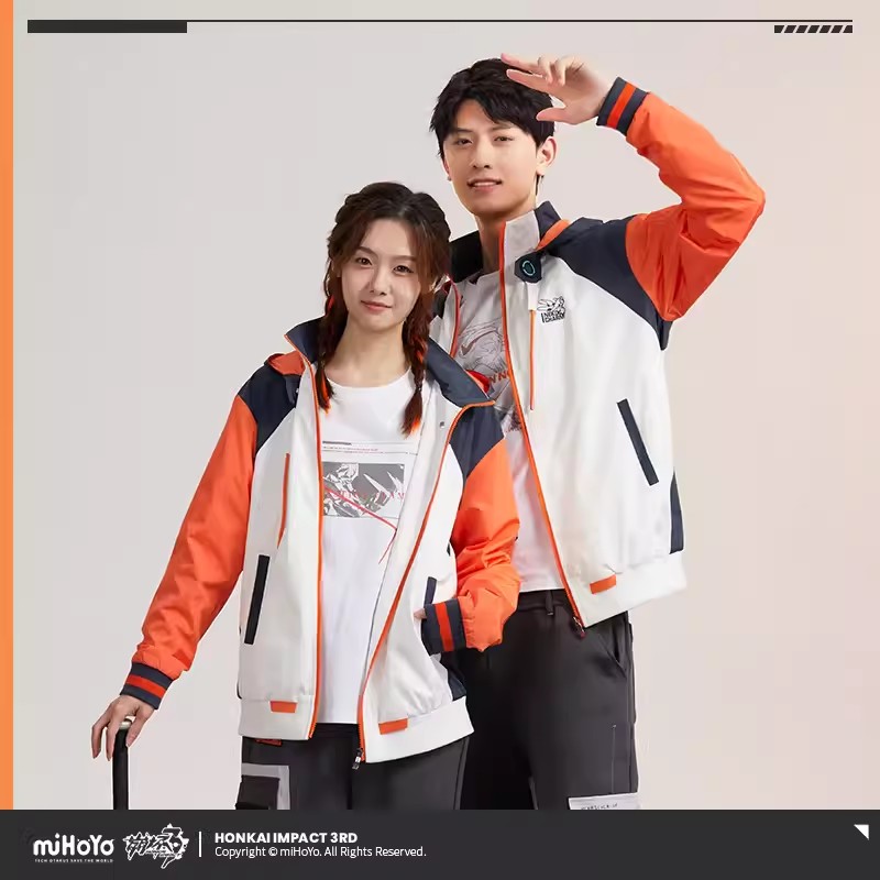 Anime Cosplay Couple - miHoYo Game Kiana Jas Honkai Impact
