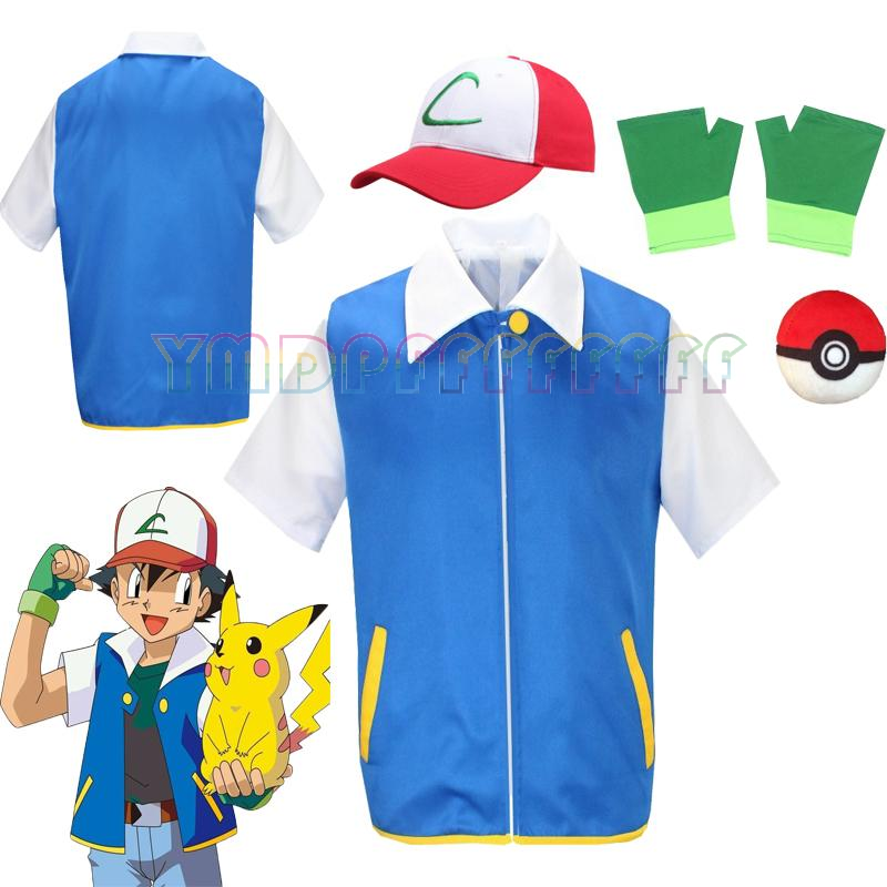 Anime Cosplay Com - Anime cosplay kostuum Arthur Ketchum blauwe