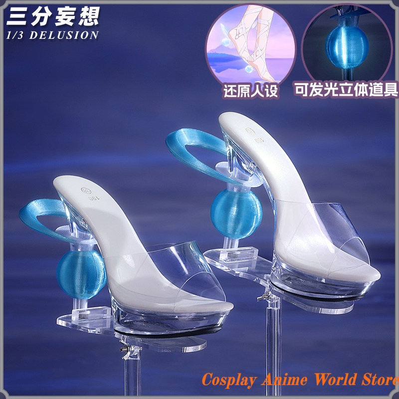Queen Anime Cosplay - Genshin Impact Damselette Columbina Cosplay Schoenen