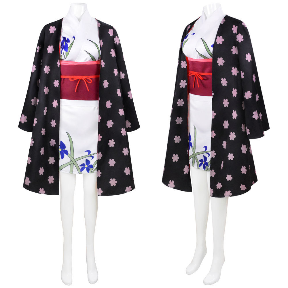 Anime Cosplay Com - Cosplaykostuum Nico Robin Wano Country Kimono