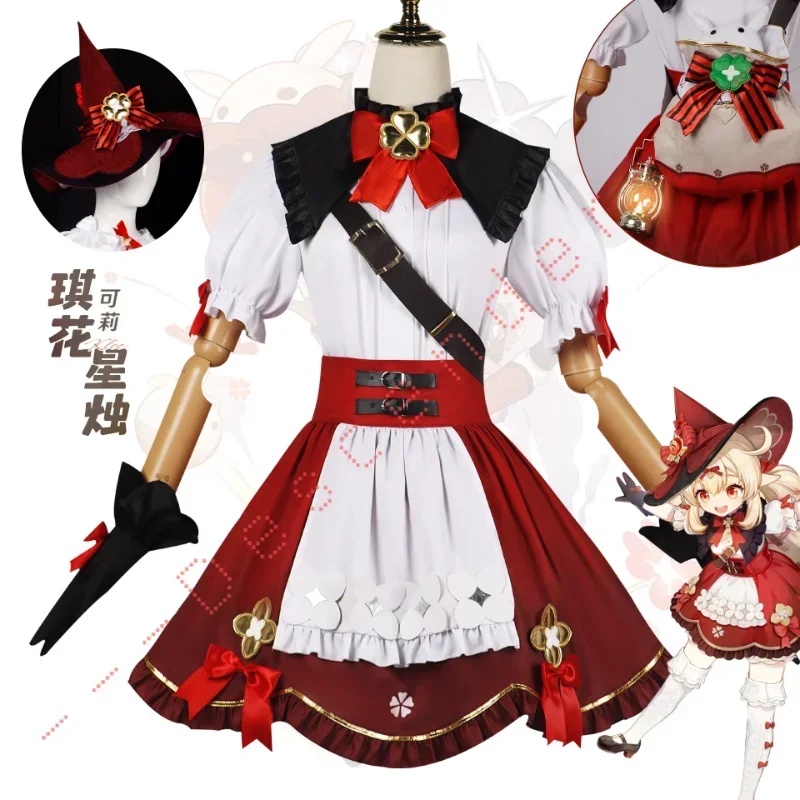 Anime Cosplay Com - 2026 Klee Cosplay Genshin Impact Kostuum