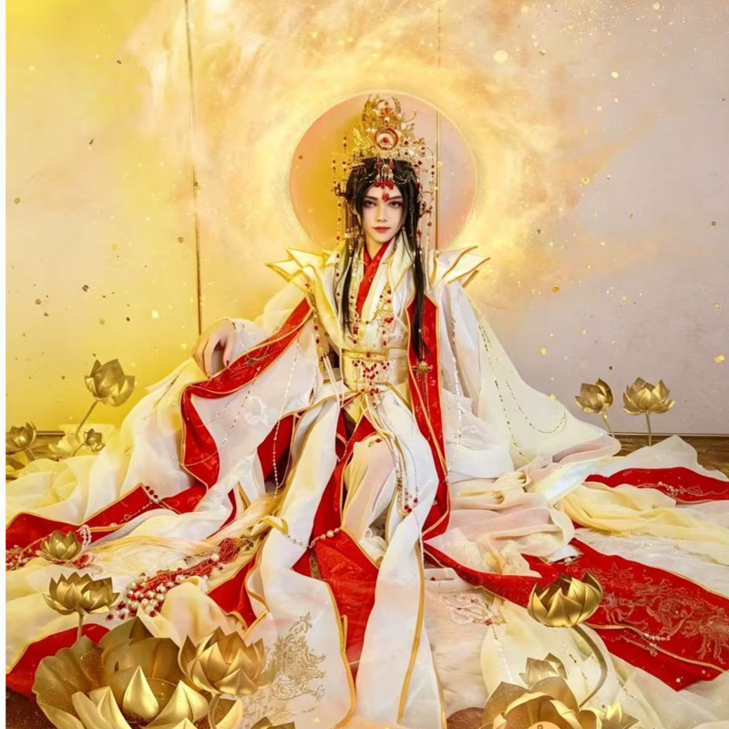 Queen Anime Cosplay - De hemelse ambtenaren kroonnen de prins