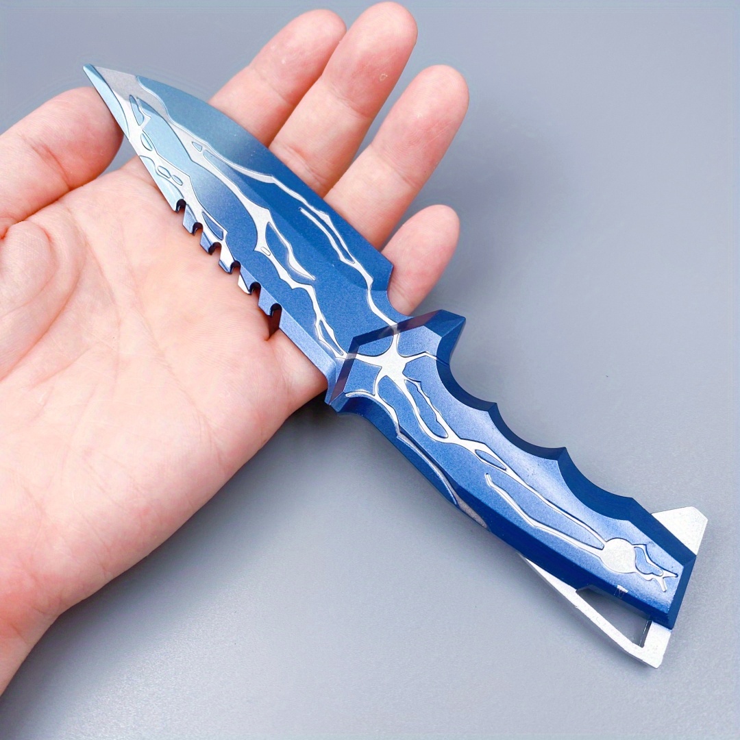 Anime Cosplay Real - 8.6in/22 cm Blackwave Blade Katana Anime