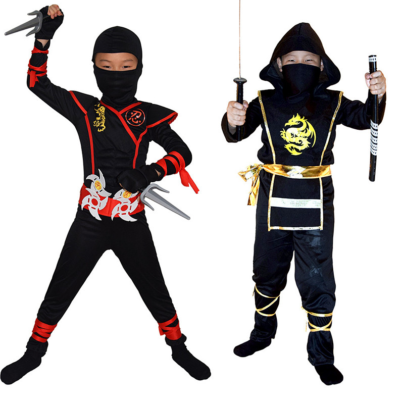 Anime Cosplay Ideas Male - Jongens Ninja Deluxe kostuum voor kinderen