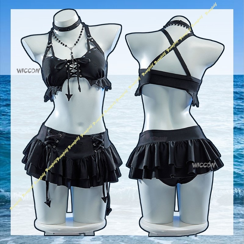 Anime Cosplay Black Girl - Cosplay Kostuum Meisjes Sexy Pak Mi