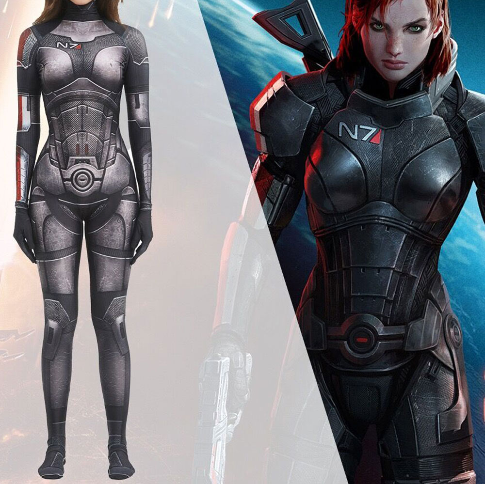Anime Cosplay Armor - Halloween Volwassenen Vrouwelijke Mass Effect Femshep