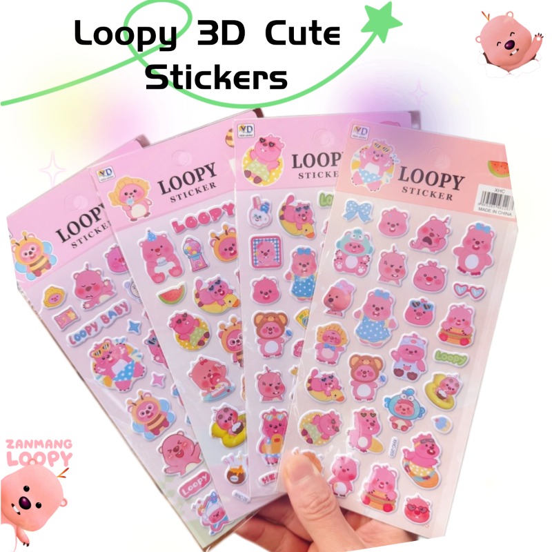 Anime Cosplay Cute - Nieuwe Pororo Anime Schattige Loopy 3D