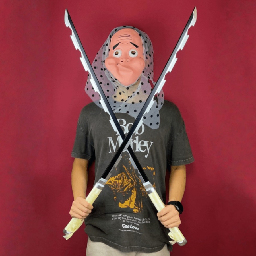 Anime Cosplay Real - 40 inch Demon Slayer Inosuke Katana