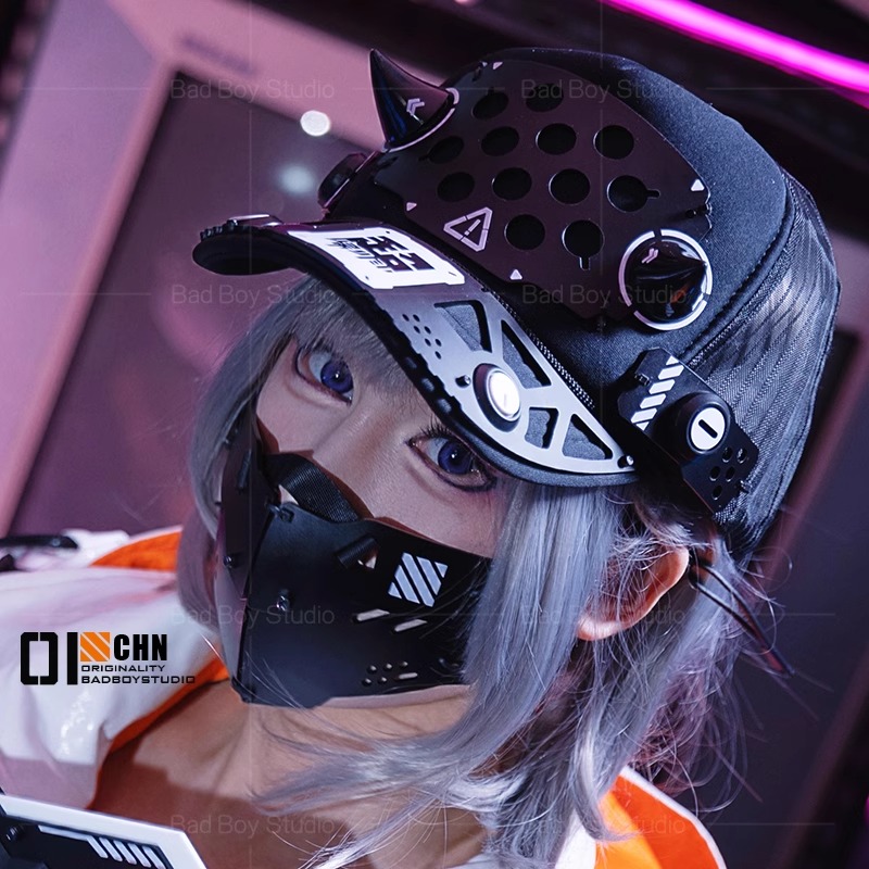 Anime Cosplay Armor - 2025 Game Cyberpunk Cosplay Masker Accessoires
