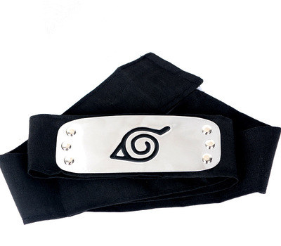 Naruto Headband Metal - Akatsuki Kakashi Konoha Hoofdband Cosplay Kostuums