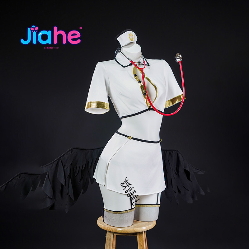 Anime Cosplay Albedo - Anime Overlord albedo Cosplay Kostuum Nieuwe