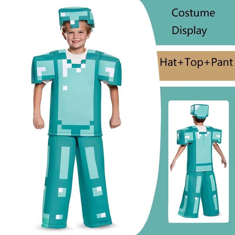 Anime Cosplay Armor - NIEUW Kids Cosplay Diamond Armor Game