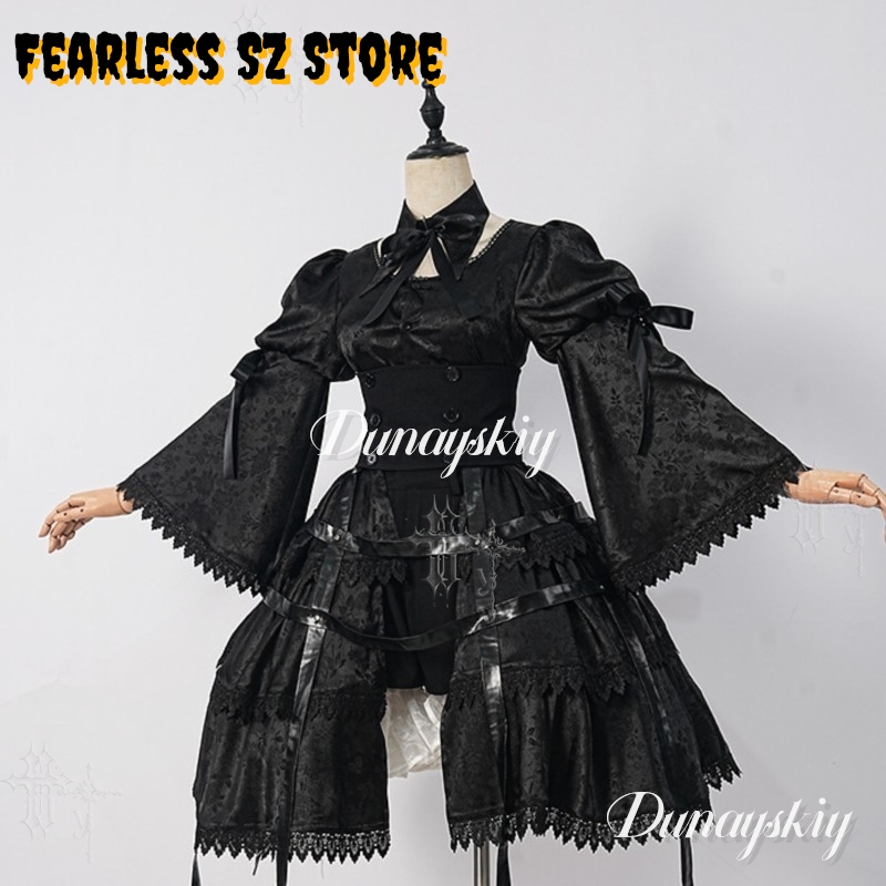 Gothic jurk voor meisjes Hallo - Anime Cosplay Black Girl recensie en prijs