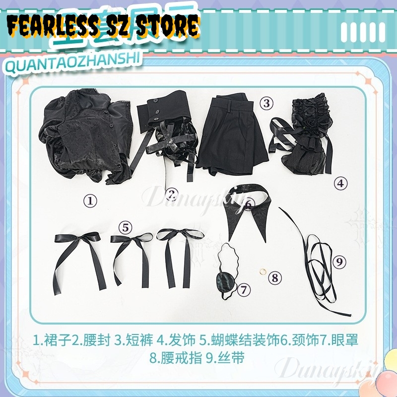 Gothic jurk voor meisjes Hallo - Anime Cosplay Black Girl recensie en prijs