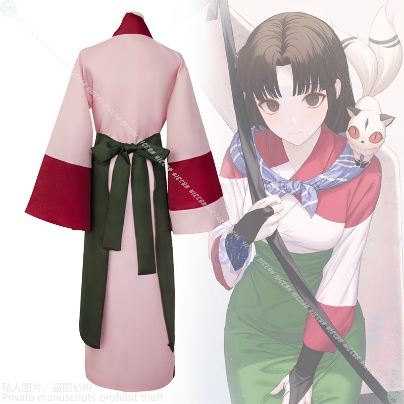 Anime Film Sango Cosplay Kostu - Anime Cosplay Japanese Girl recensie en prijs