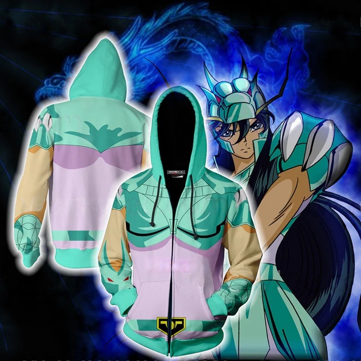 Anime Saint Seiya 3D Print Hoo - Anime Cosplay Shop recensie en prijs