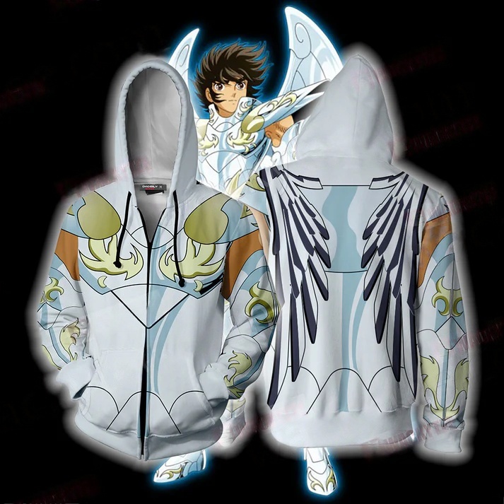 Anime Saint Seiya 3D Print Hoo - Anime Cosplay Shop recensie en prijs