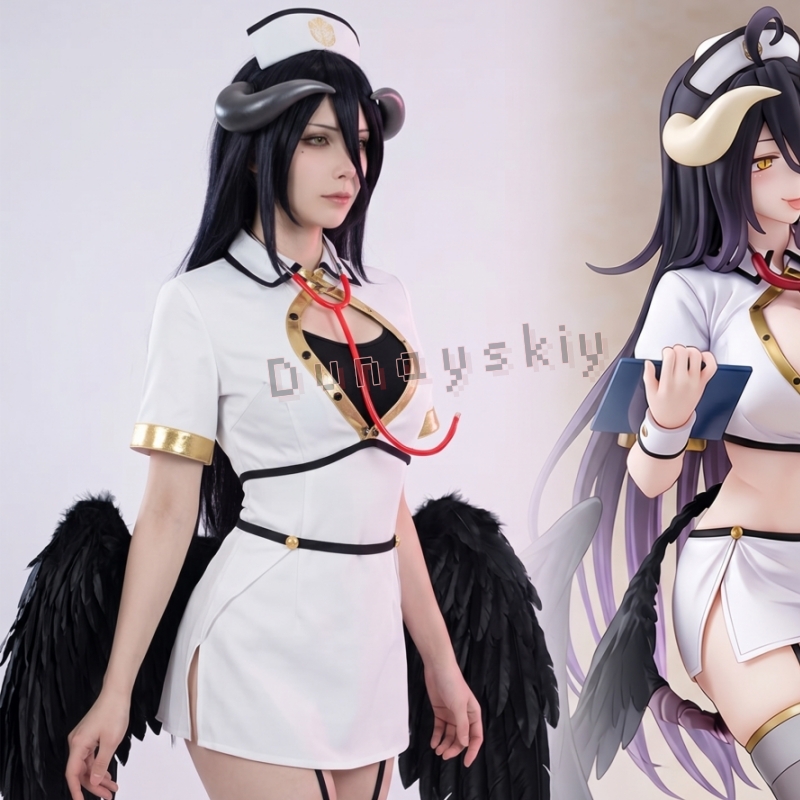 OVERLORD Albedo Gothic Angel N - Anime Cosplay Albedo recensie en prijs