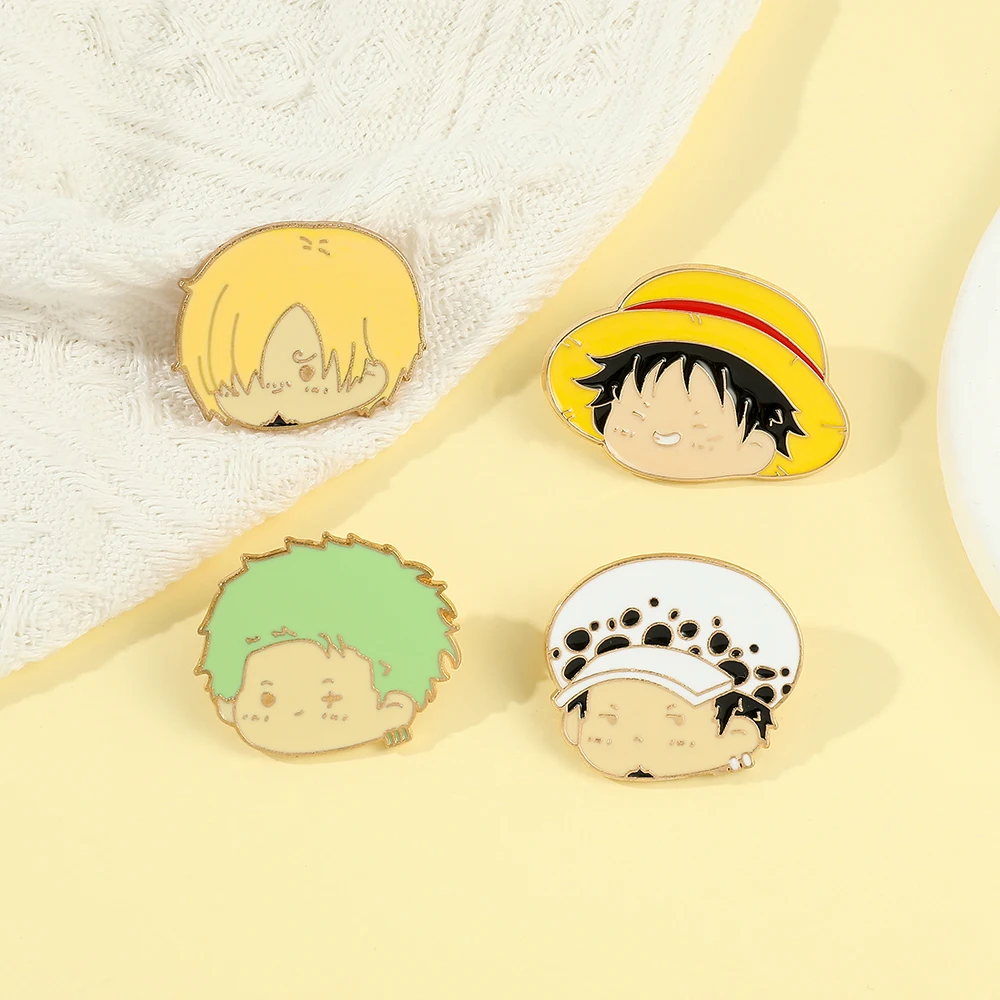 4 Stuks Anime Karakter Broche  - Anime Cosplay Simple recensie en prijs