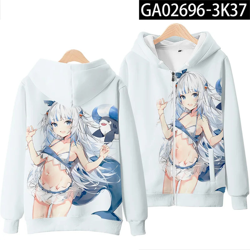 Anime Gawr Gura cosplay 3D Afd - Anime Cosplay Shop recensie en prijs