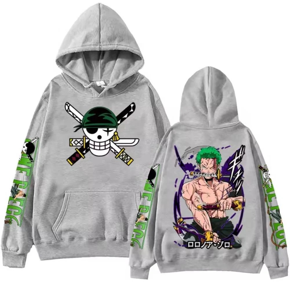 One Piece Zoro Anime Hoodie Sw - Anime Cosplay Shop recensie en prijs