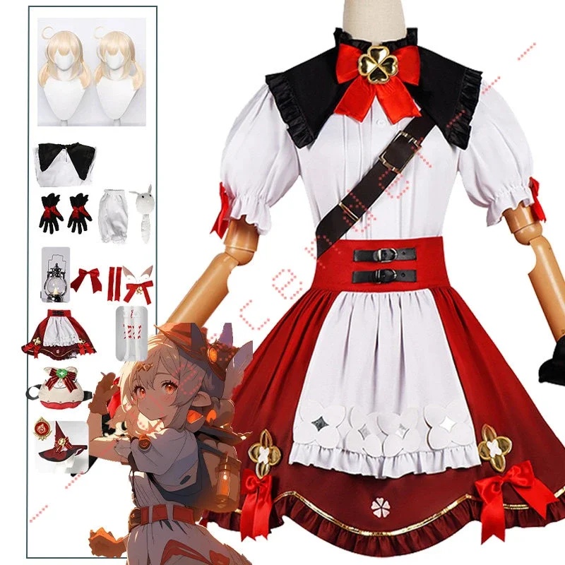 2026 Klee Cosplay Genshin Impa - Anime Cosplay Com recensie en prijs