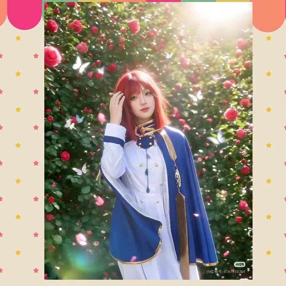 Shirayuki Cosplay Kostuums Ani - Anime Cosplay With Red Hair recensie en prijs