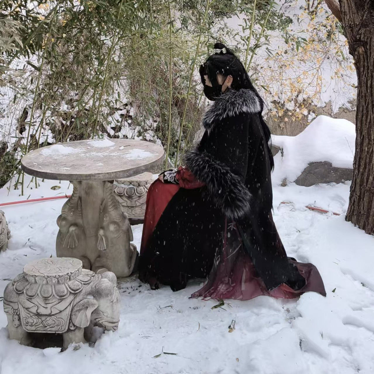 Wei Wuxian Exotisch Cosplaykos - Anime Cosplay Armor recensie en prijs