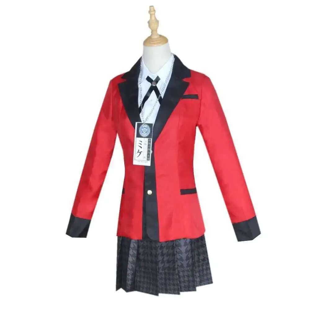 Anime Kakegurui Jabami Yumeko  - Anime Cosplay Japanese Girl recensie en prijs