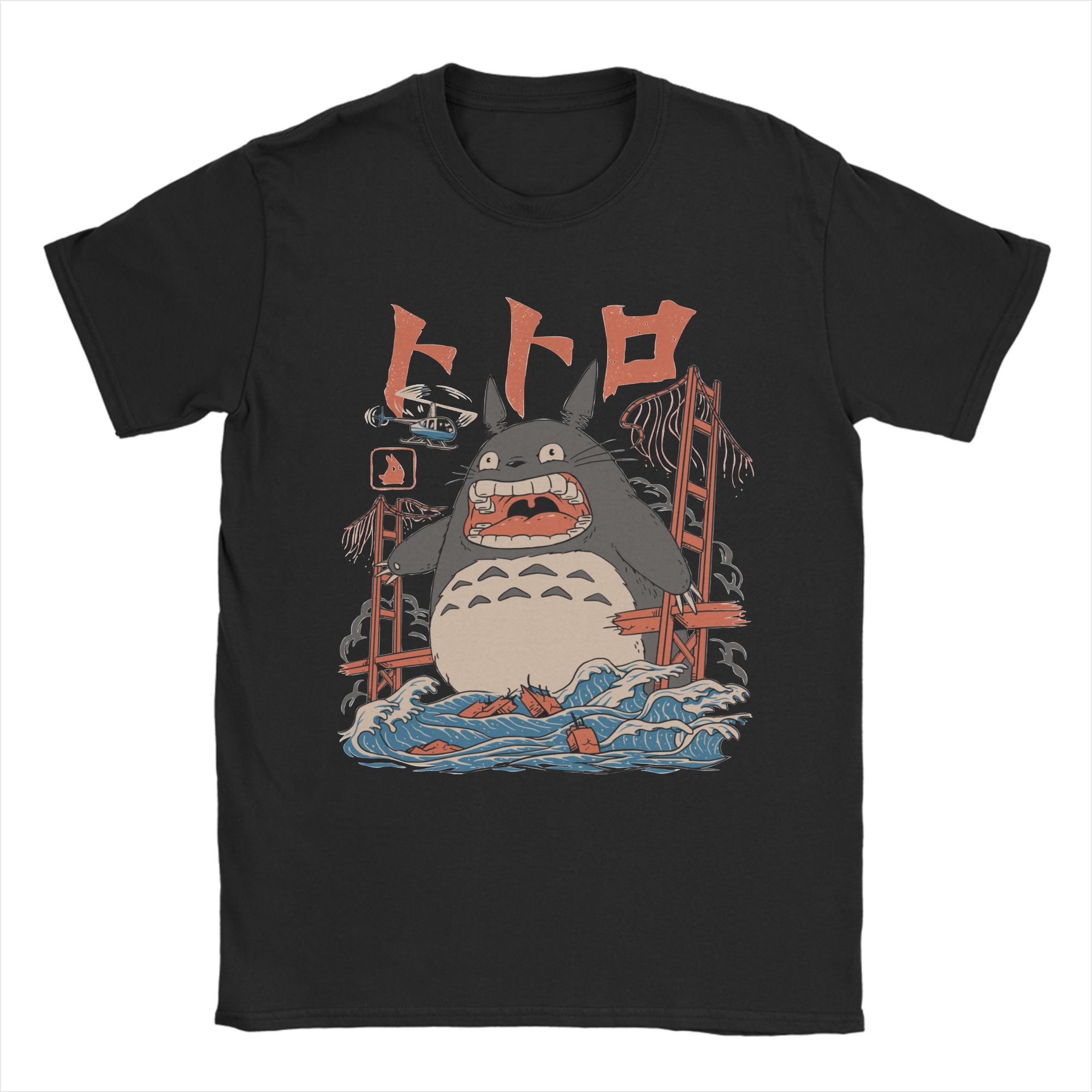 Totoro-Miyazaki Anime Mannen T - Anime Cosplay Ideas Male recensie en prijs