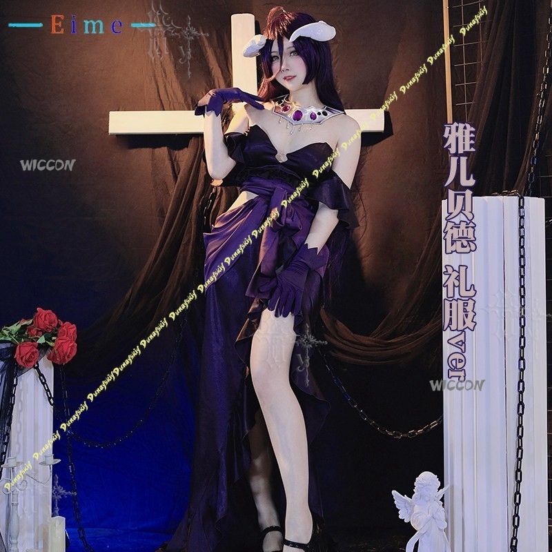 Anime Overlord Seizoen Cosplay - Anime Cosplay Albedo recensie en prijs