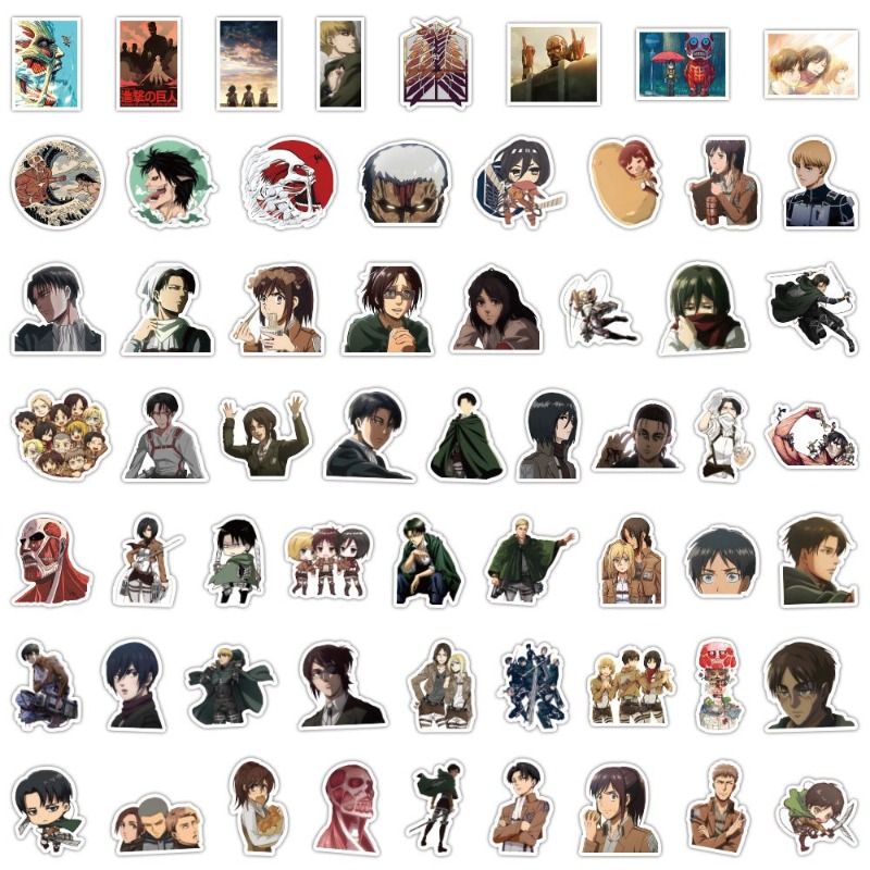 60 stuks Attack on Titan Anime - Anime Cosplay Cute recensie en prijs