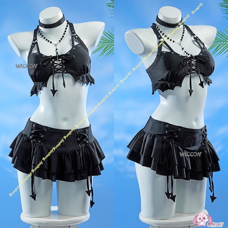 Cosplay Kostuum Meisjes Sexy P - Anime Cosplay Black Girl recensie en prijs