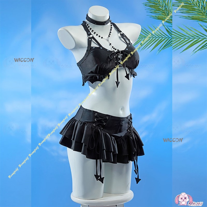 Cosplay Kostuum Meisjes Sexy P - Anime Cosplay Black Girl recensie en prijs