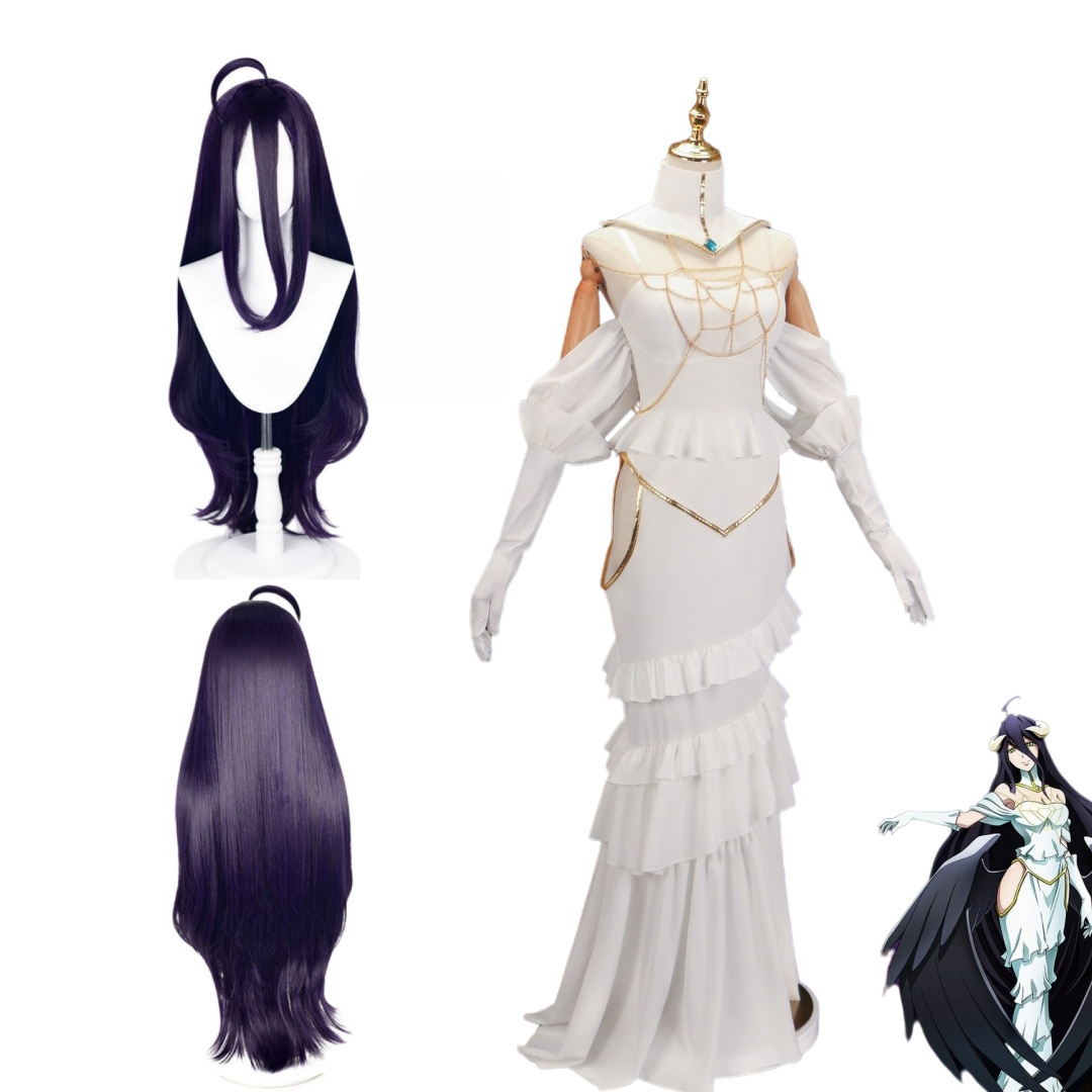 Overlord Arubedo Pure-White De - Anime Cosplay Albedo recensie en prijs