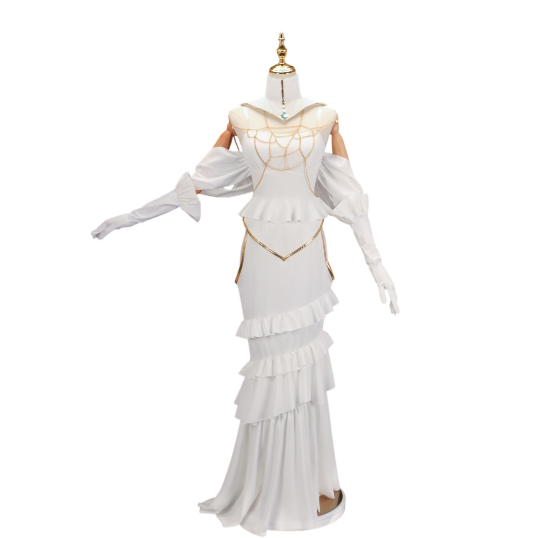 Overlord Arubedo Pure-White De - Anime Cosplay Albedo recensie en prijs