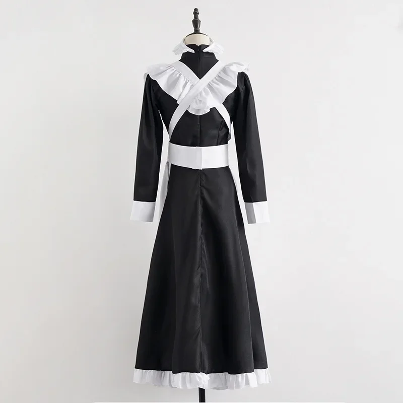 Klassieke zwart-witte dienstme - Anime Cosplay Shop recensie en prijs