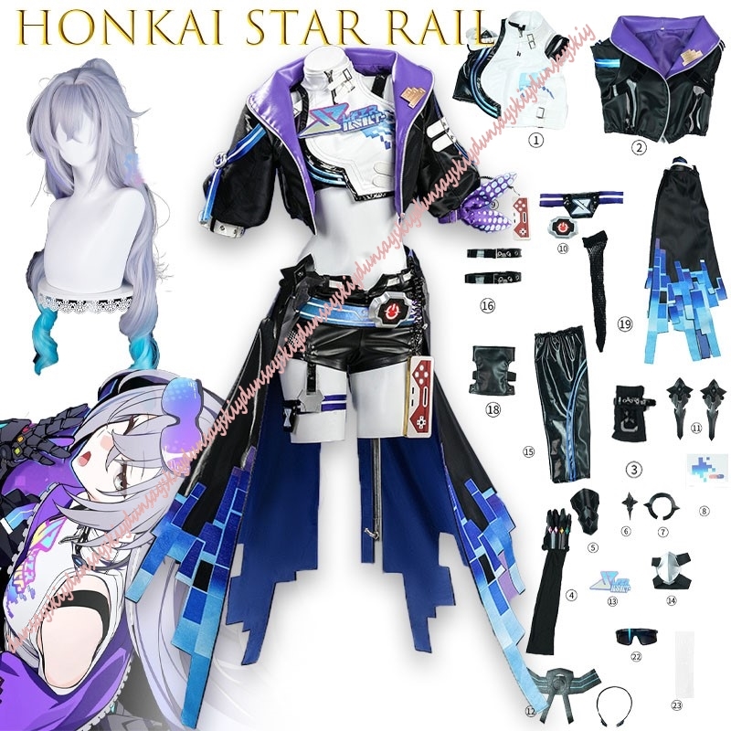 Game Cosplay-serie: Honkai: St - Anime Cosplay Japanese Girl recensie en prijs