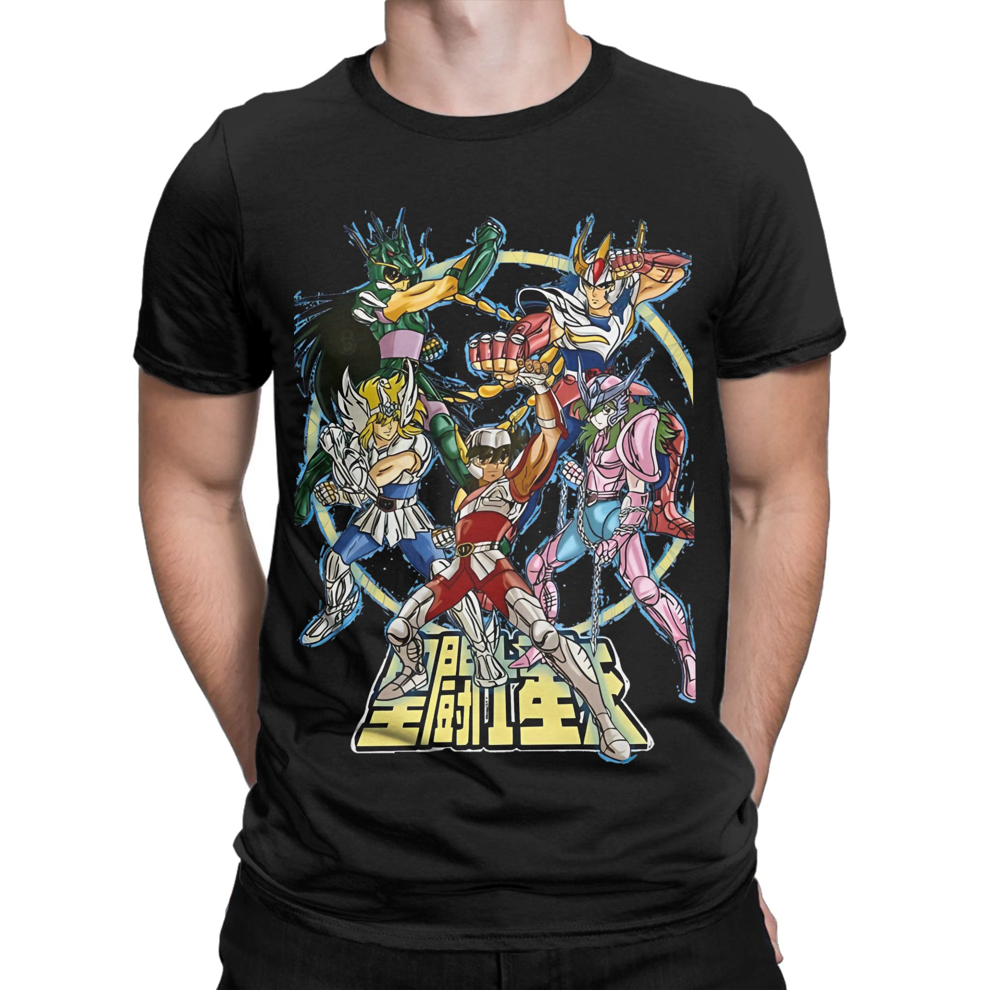 Ridders van de Dierenriem T-sh - Anime Cosplay Ideas Male recensie en prijs
