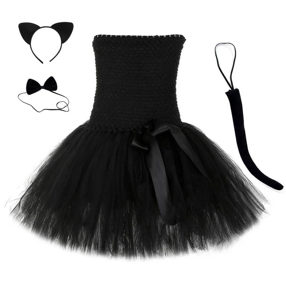 Schattige zwarte kat tutu-jurk - Anime Cosplay Simple recensie en prijs