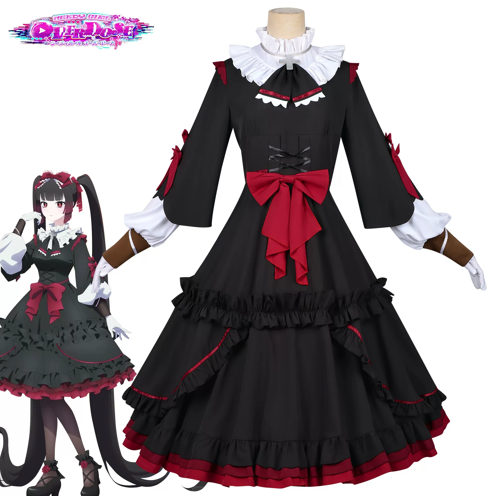 Anime Needy Girl Overdose Goku - Anime Cosplay Black Girl recensie en prijs