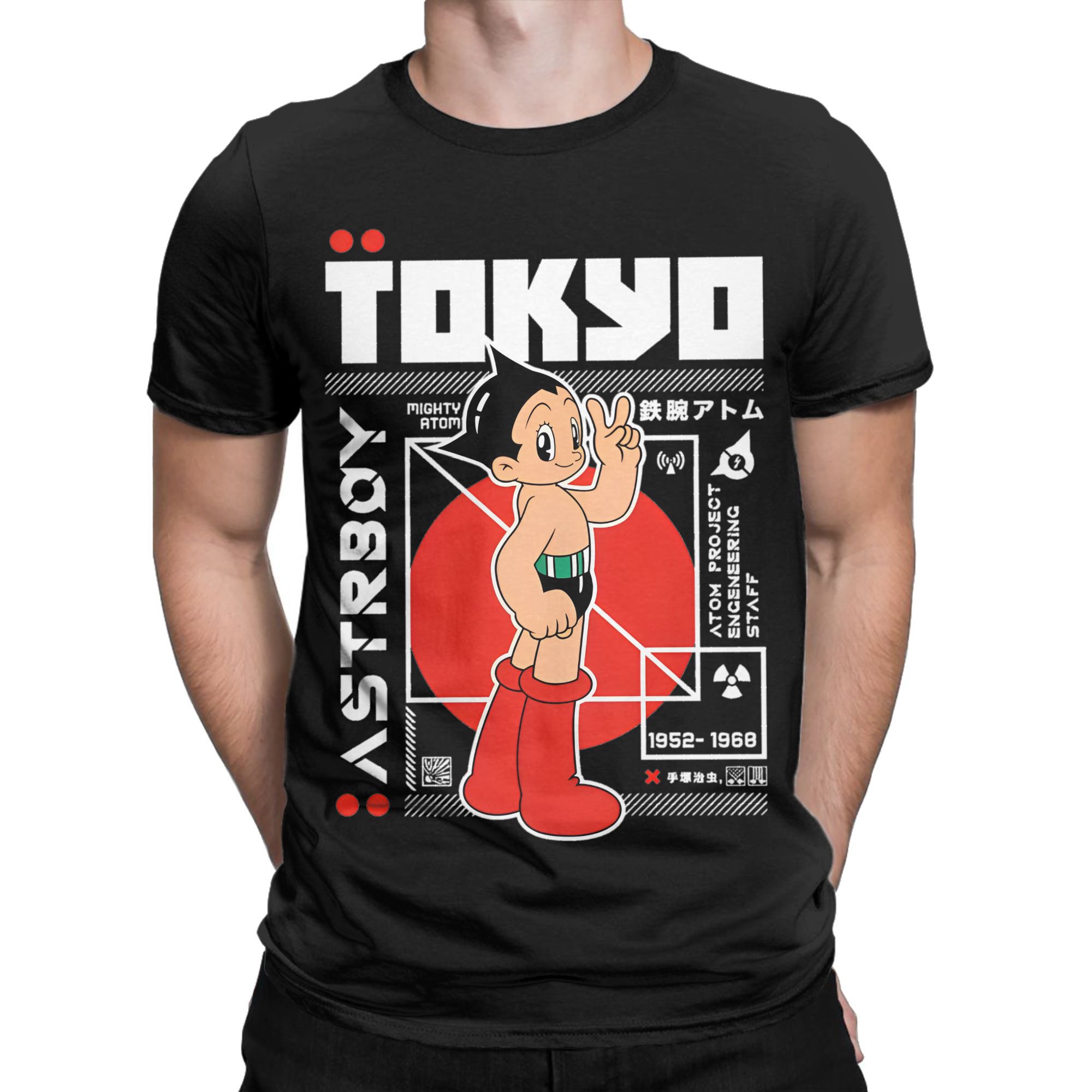 Astro Boy Manga Anime T-shirt  - Anime Cosplay Ideas Male recensie en prijs