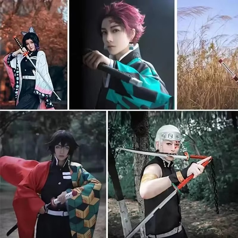 41in/104cm Demon Slayer Katana - Anime Cosplay Real recensie en prijs